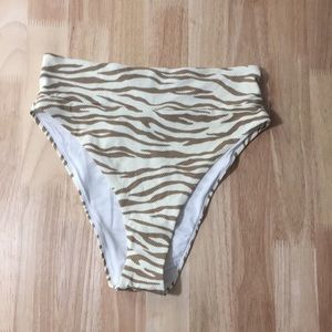Aerie Tiger Print Pique Bottoms